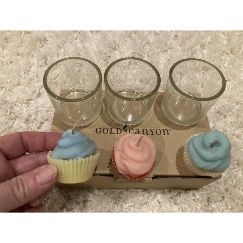 Gold Canyon Candles Cake Bites mini cupcake candles